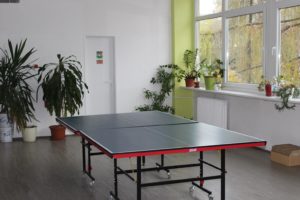 Stolný tenis v priestoroch ZŠ Pri kríži