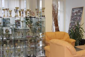 Trofeje žiakov základnej školy Pri kríži